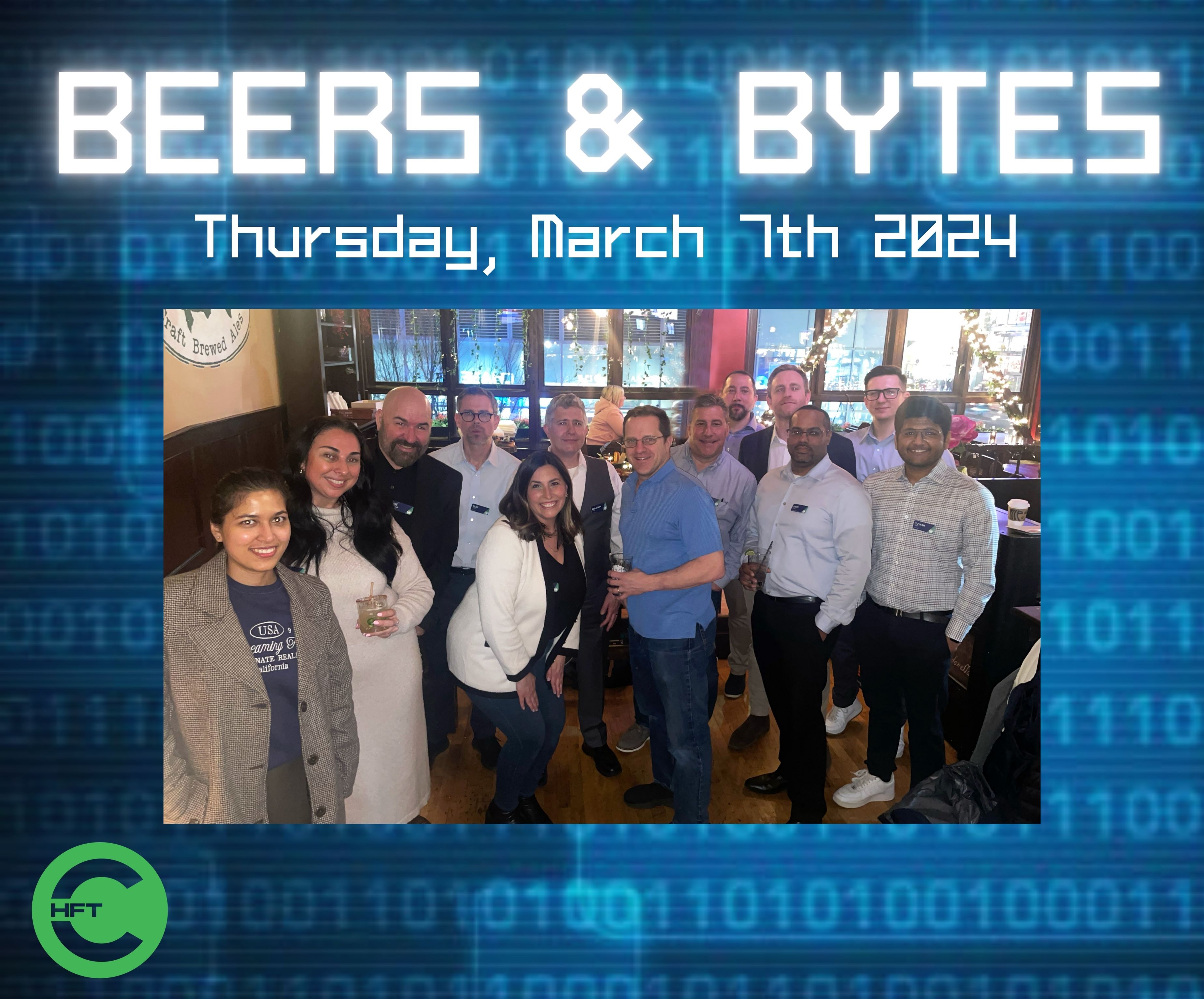 past event, Beers & Bytes 2/29/2024
