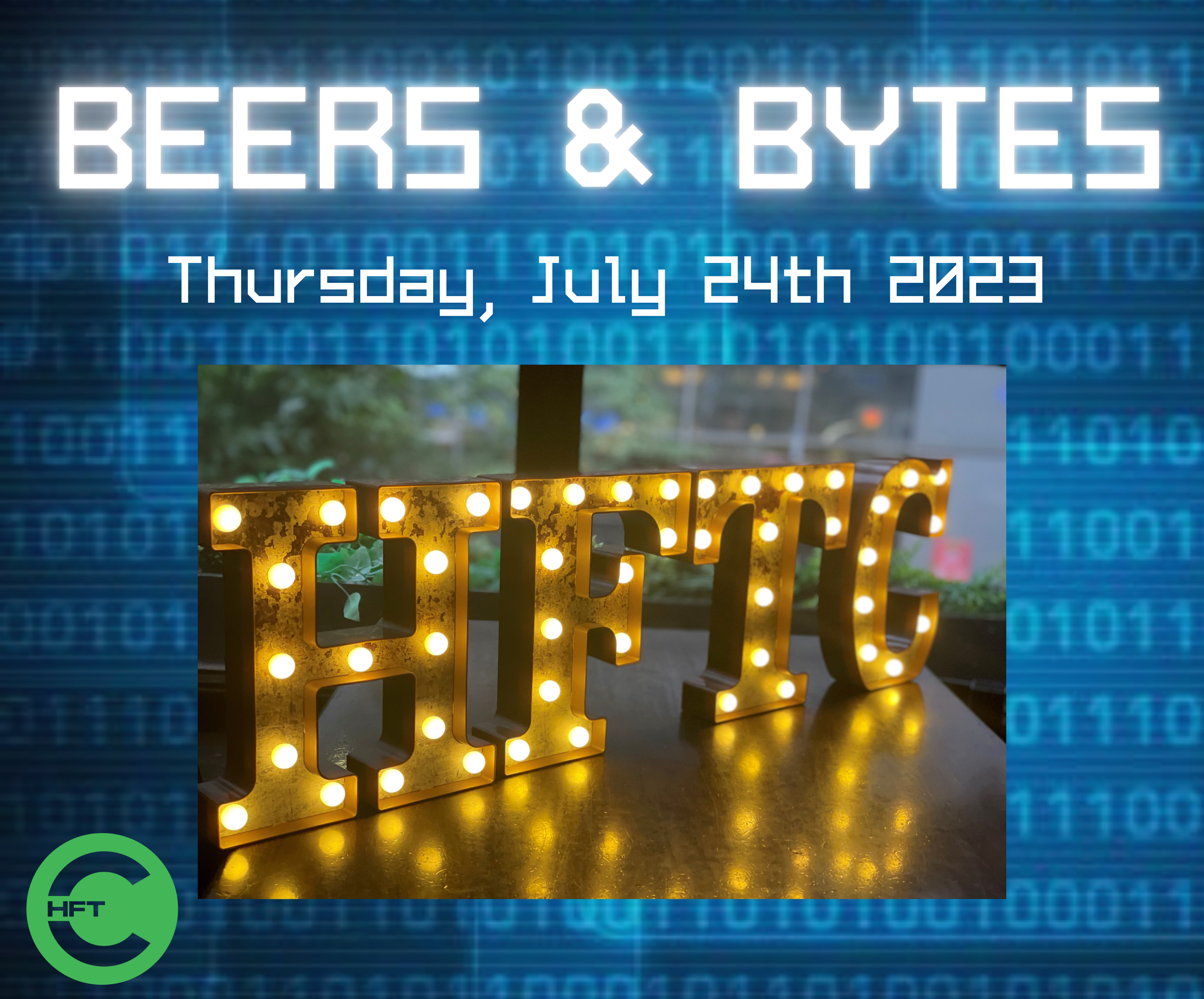 past event, Beers & Bytes, 7-24-23