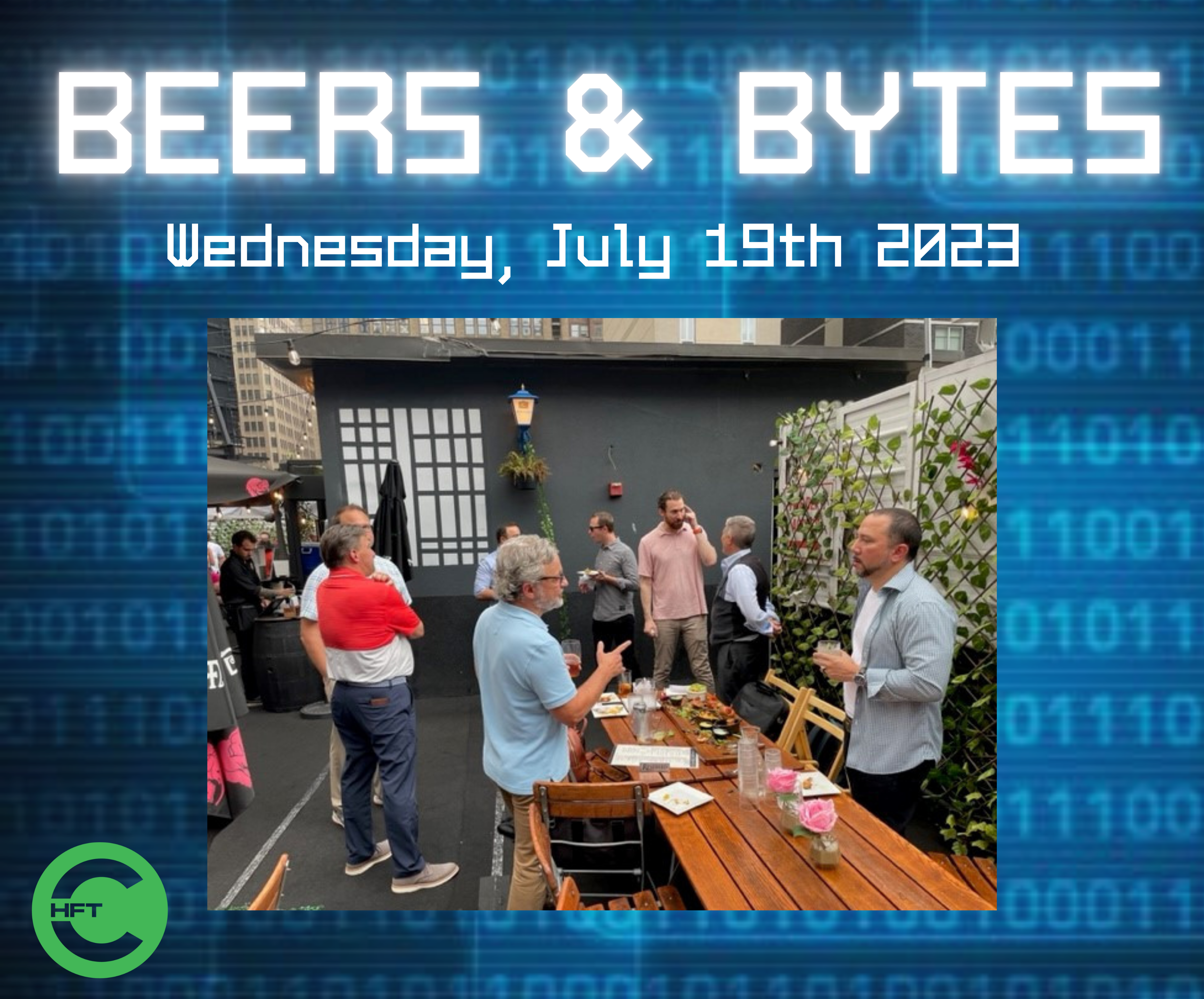 past event, Beers & Bytes 7/16/2023