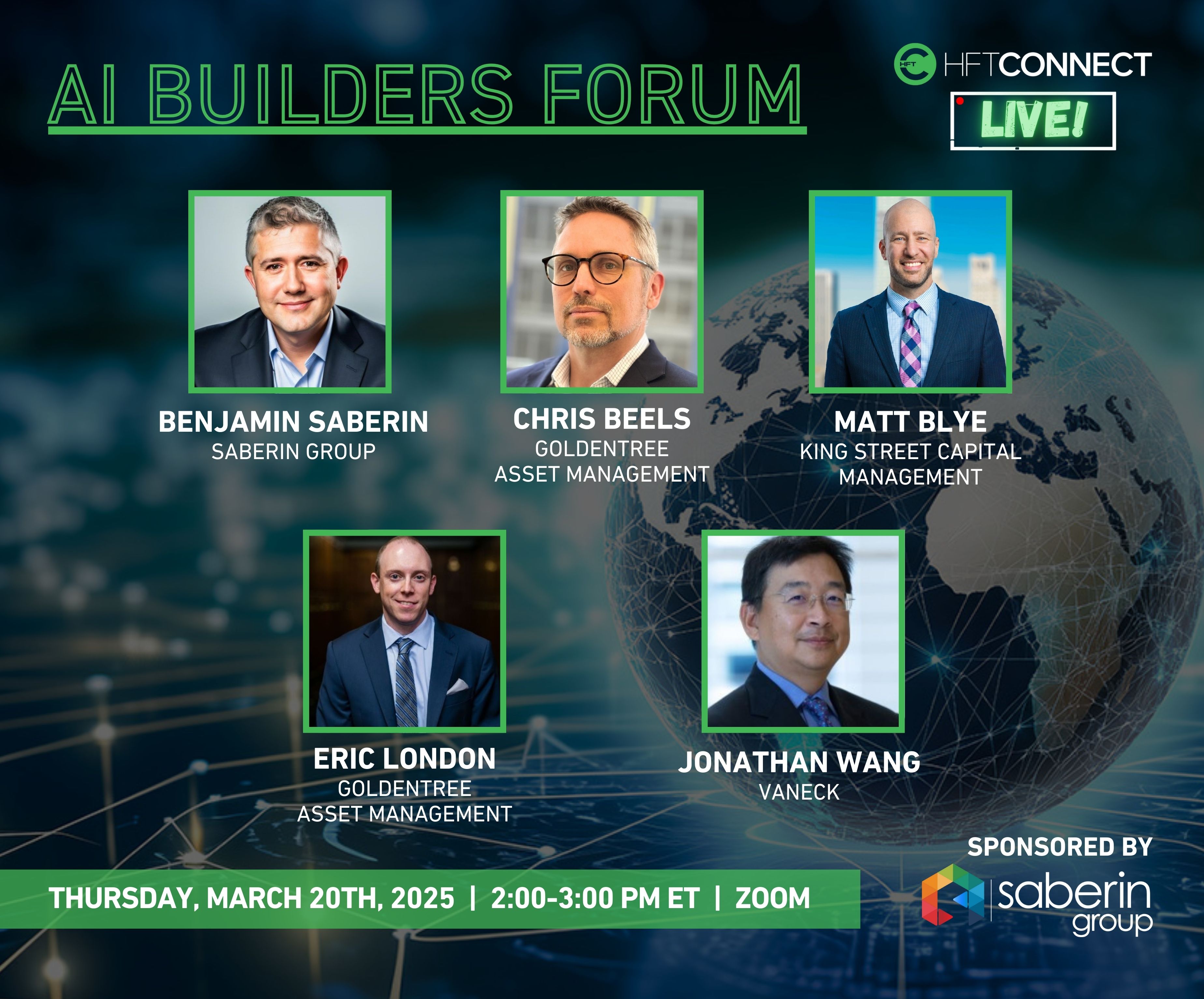 past event, HFTC Live! AI Vendor Platform Review 3/21