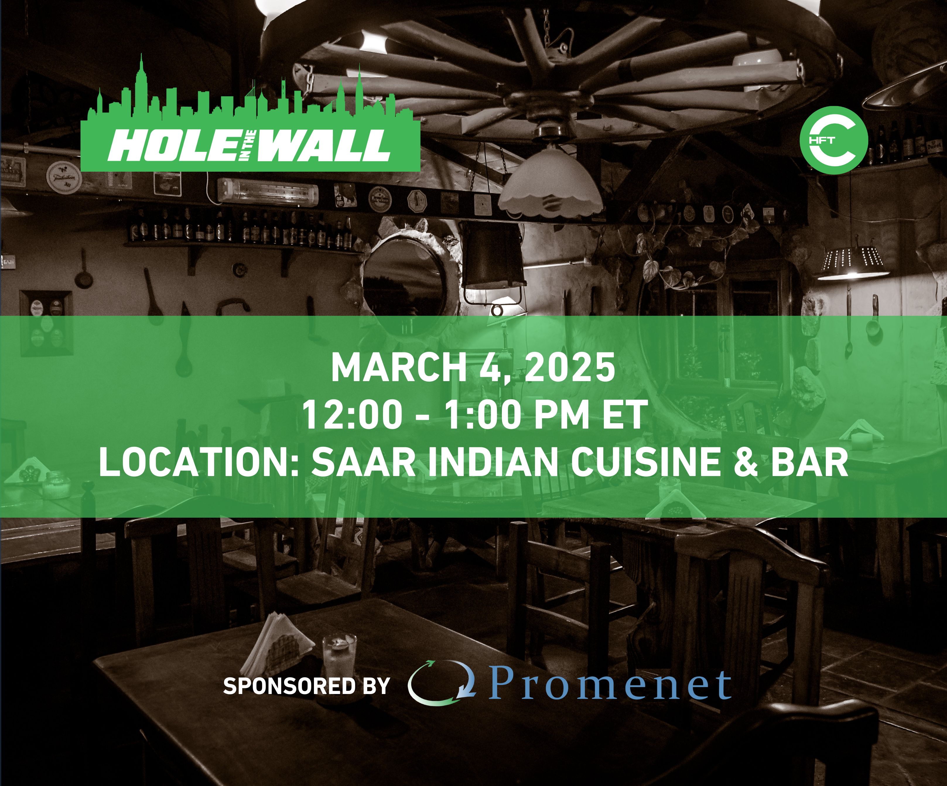 past event, Hole In The Wall Lunch 3/4