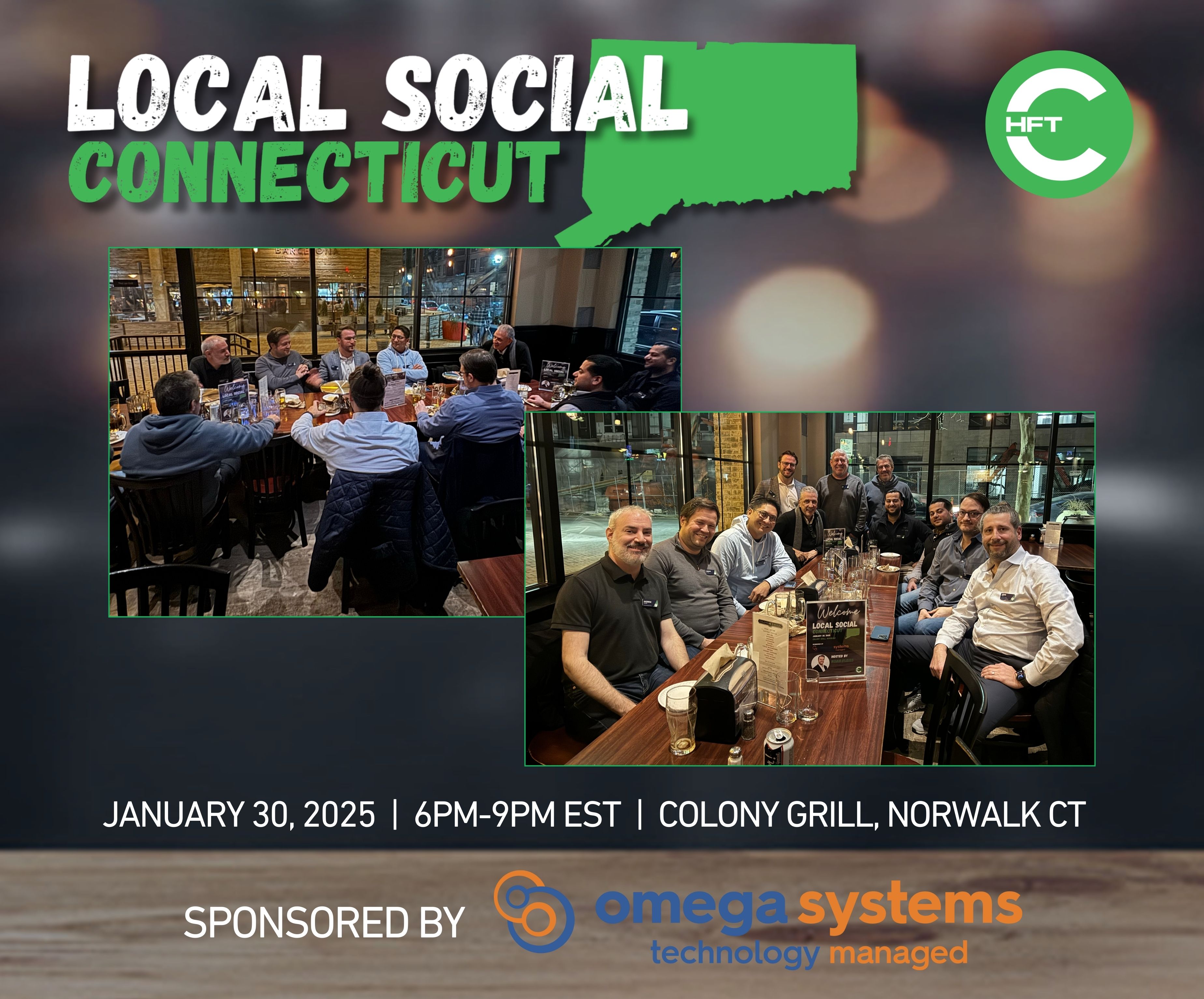 past event, Local Social - Connecticut 1/30