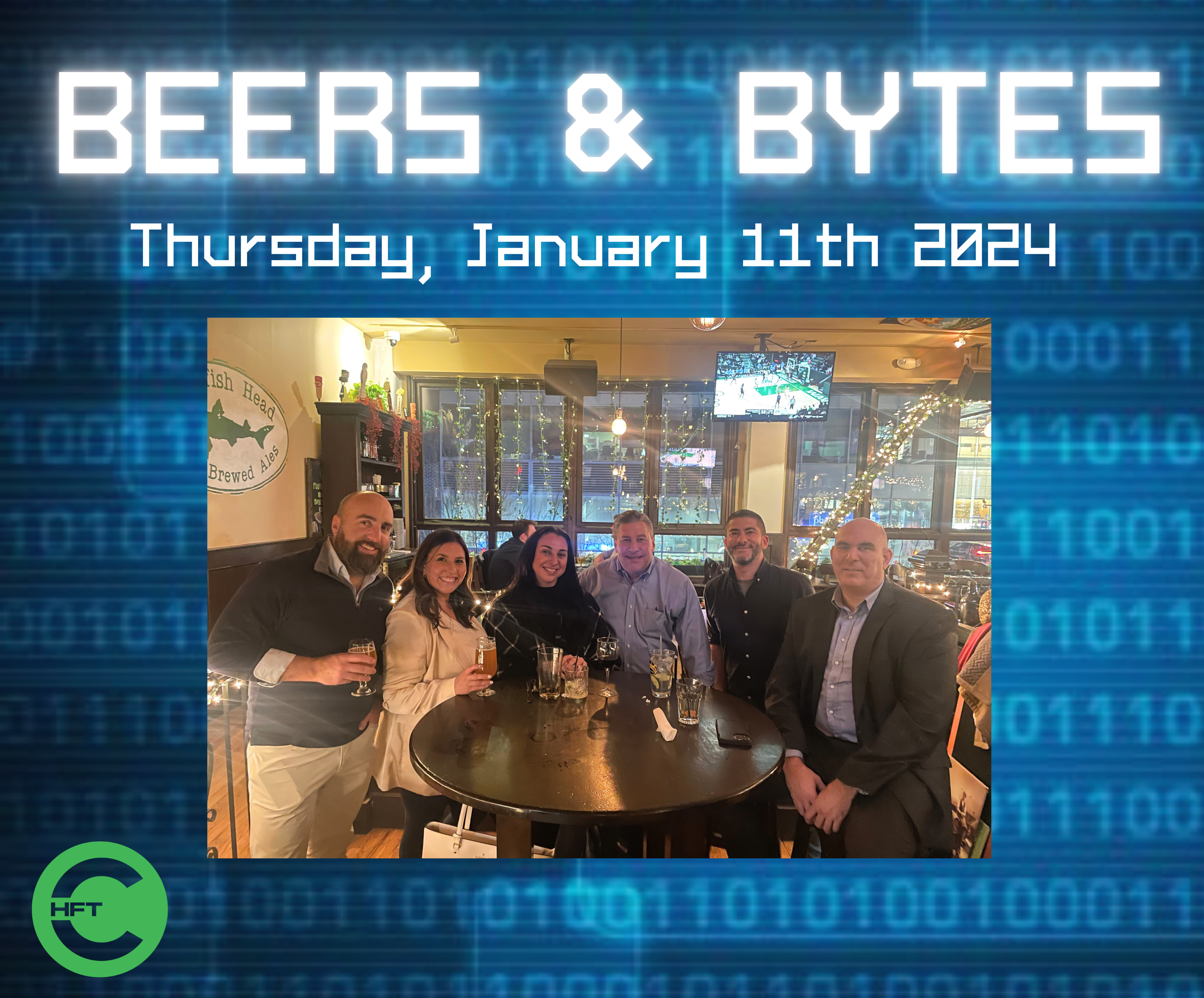 past event, Beers & Bytes 1/11/2024