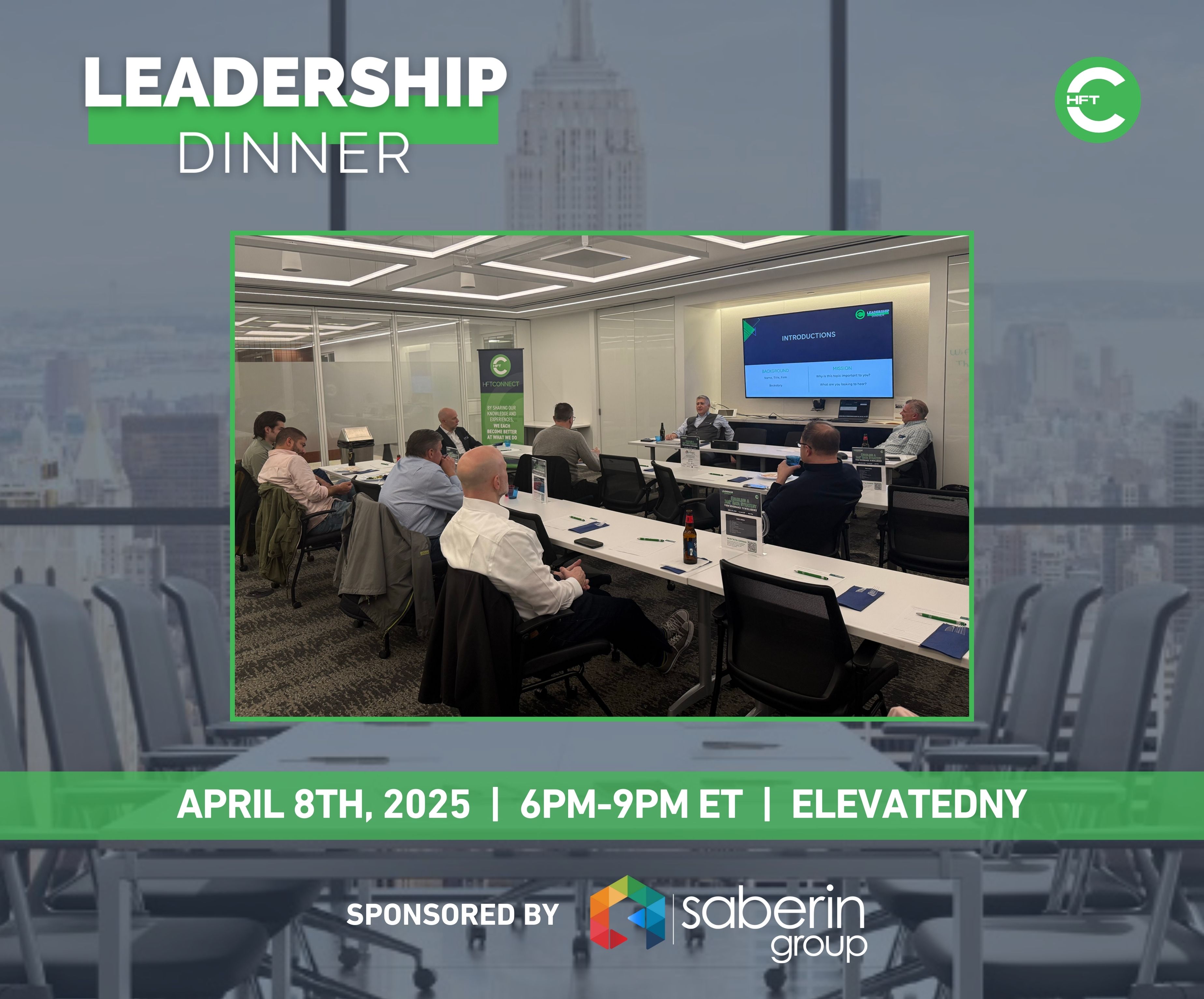 past event, Leadership Dinner 4/8