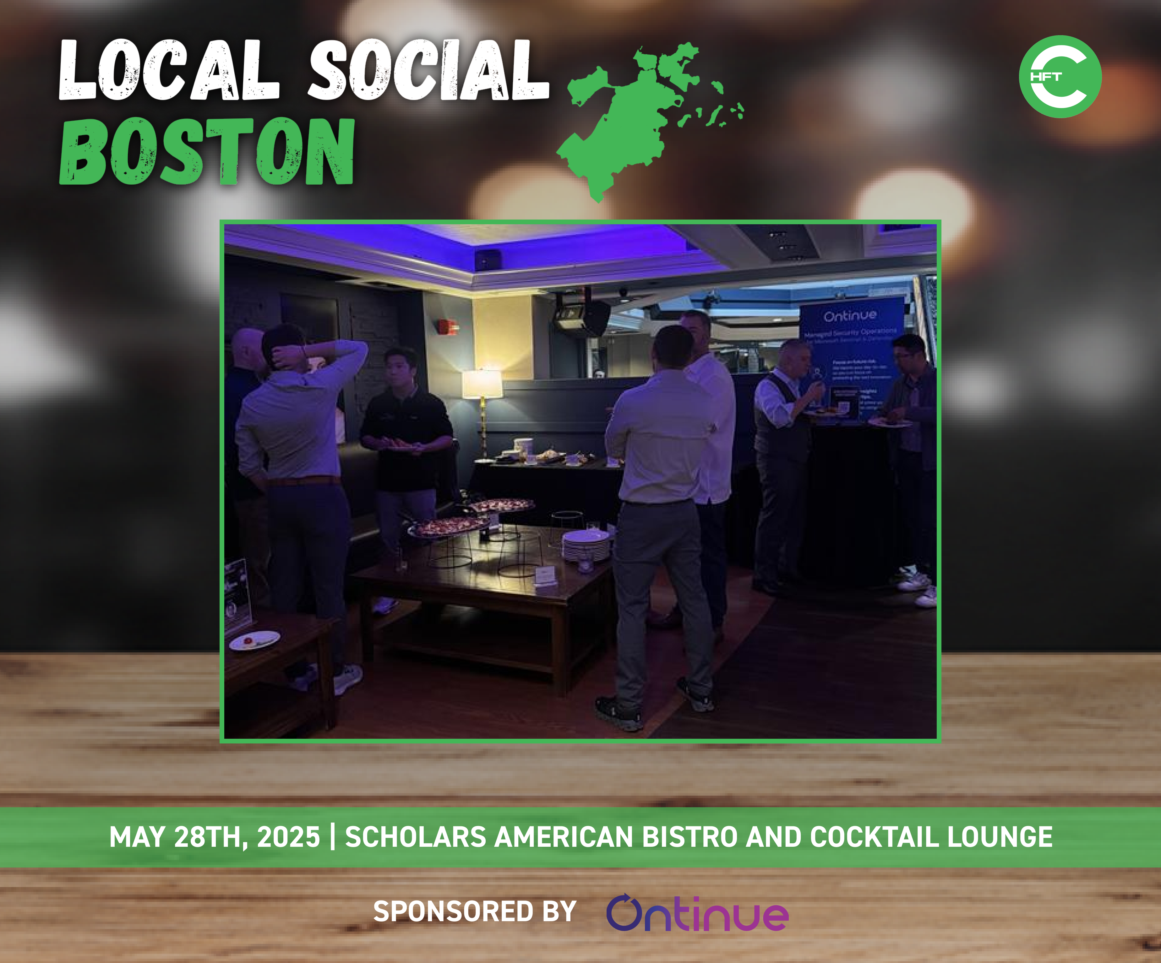past event, Local Social - Boston 5/28