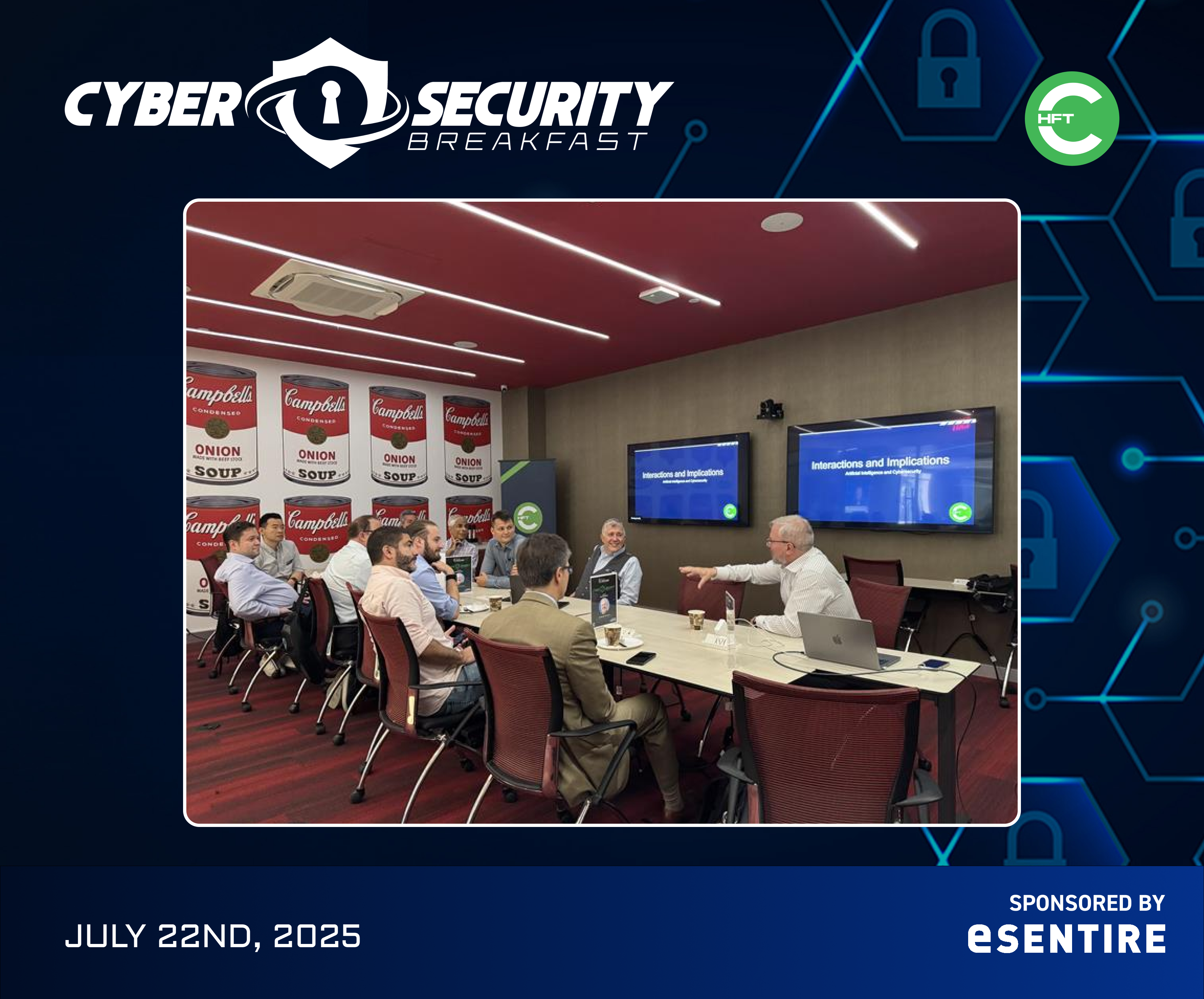 past event, Cybersecurity Breakfast 07/22/2025